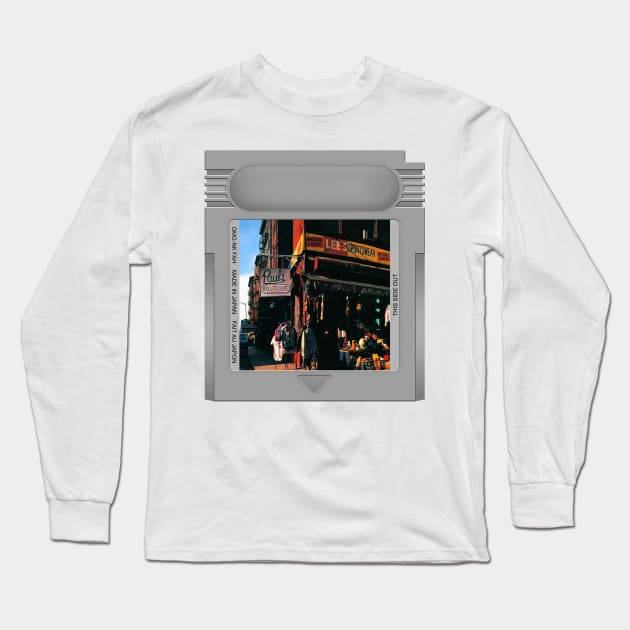 Paul's Boutique Game Cartridge Long Sleeve T-Shirt by PopCarts